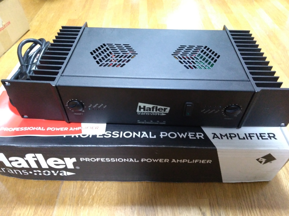 P1500 Hafler HAFLER パワーアンプ - | TransNova To Transnova 