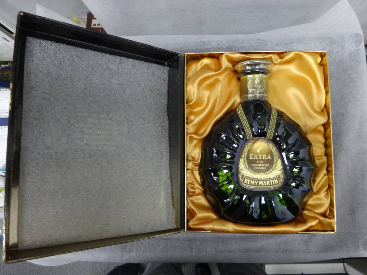 19040H☆【未開栓】洋酒 REMY MARTIN レミーマルタン EXTRA グリーン