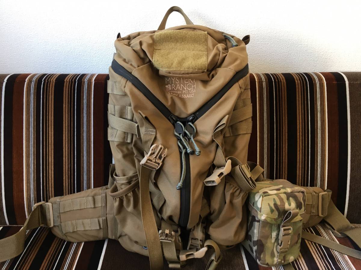 Mystery Ranch Assault 0 Day - BVS Coyote Pack INTL Backpack Ruck 