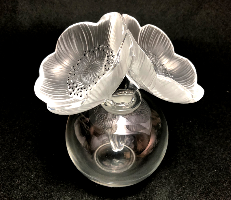ラリック ❀アネモネの花❀ クリスタル 「Lalique France」刻印