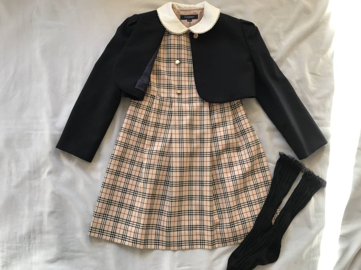 ☆超美品☆バーバリー☆120センチ☆卒園式・入学式☆