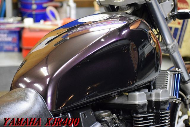 YAMAHA XJR400 4HM 予備車検渡し BEETチタンフルエキ ACTIVEオイル