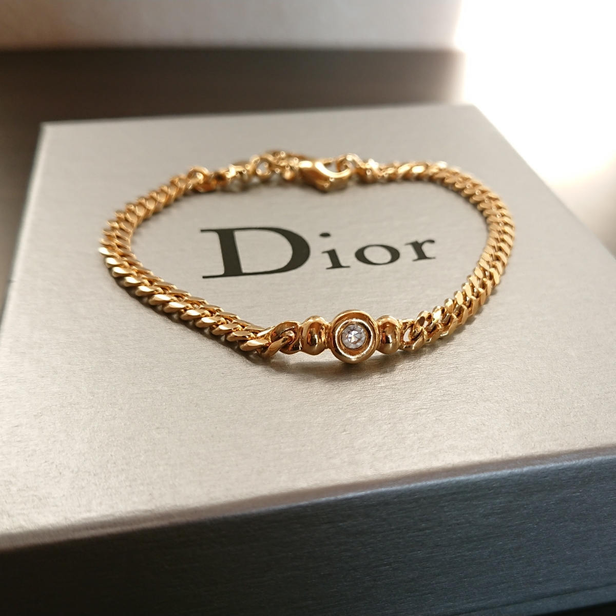 Christian Dior クリスチャン・ディオール ブレスレット ビジュー 