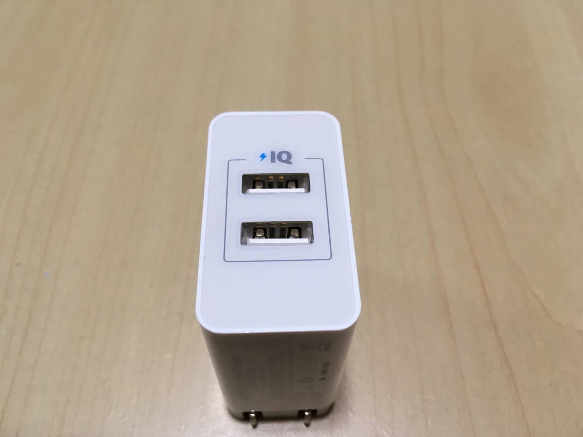 Anker 24W 2ポート USB急速充電器 ホワイト_1