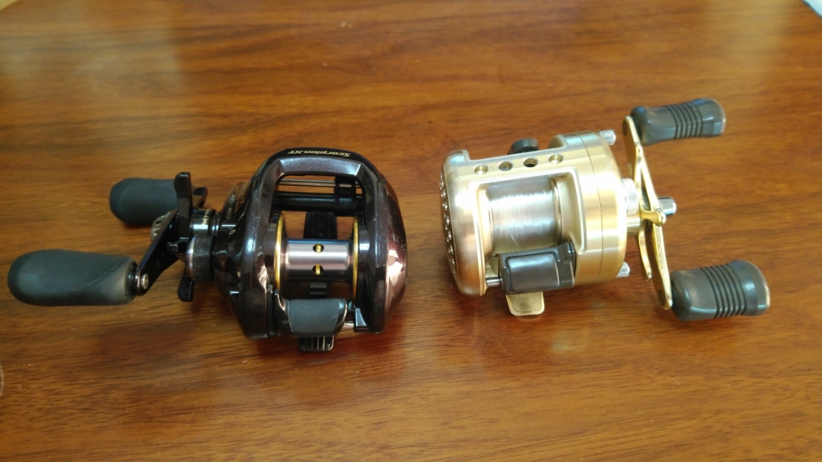 SHIMANO XT シマノ 1501-7 スコーピオンXT Scorpion 0 ベイトリール スコーピオン 1501-7｜Yahoo!フリマ（旧PayPay Reel Baitcasting 09スコーピオンXT Left SCORPION &frasl;&frasl;Ｄ３の