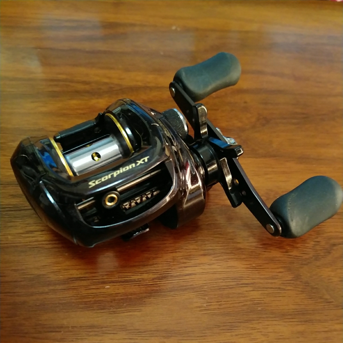 SHIMANO XT シマノ 1501-7 スコーピオンXT Scorpion 0 ベイトリール スコーピオン 1501-7｜Yahoo!フリマ（旧PayPay Reel Baitcasting 09スコーピオンXT Left SCORPION &frasl;&frasl;Ｄ３の