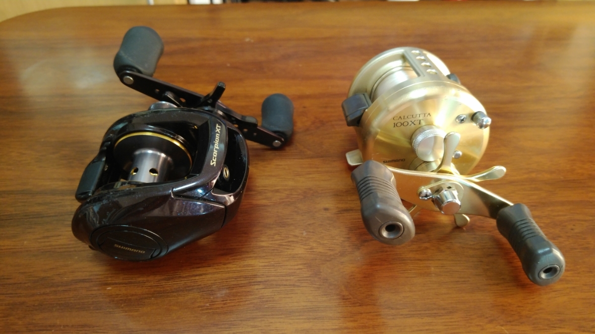 SHIMANO XT シマノ 1501-7 スコーピオンXT Scorpion 0 ベイトリール スコーピオン 1501-7｜Yahoo!フリマ（旧PayPay Reel Baitcasting 09スコーピオンXT Left SCORPION &frasl;&frasl;Ｄ３の