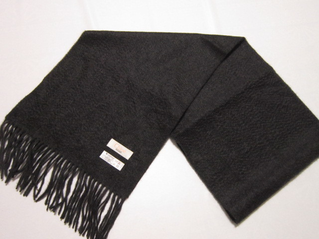 【新品】Chloe カシミア 100% マフラー ブラック 洗えるカシミア ☆Chloe/クロエ カシミヤ100%マフラー $96 【公式通販】
