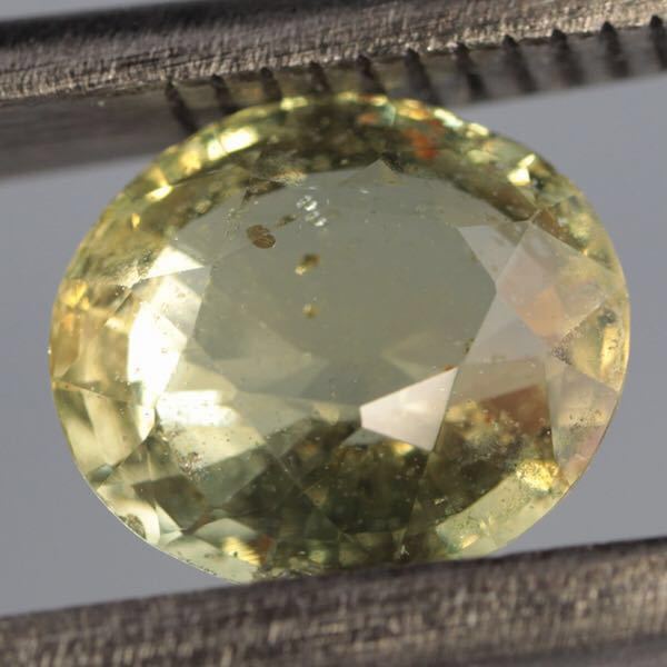 イエローサファイア ルース 0.47ct 397)ソ付 0.421ct 宝石屋N&K