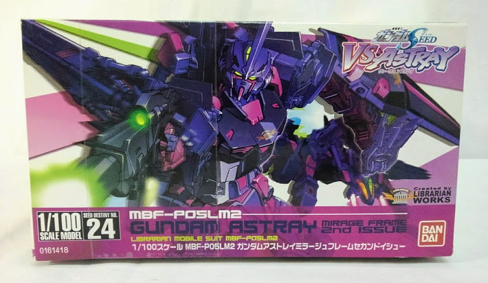 人気商品・アウトレット ☆ガンダムアストレイ ミラージュフレーム セカンドイシュー 1/100 新品未組立 ガンダムSEED VS ASTRAY ロンド ギナ サハク バンダイ