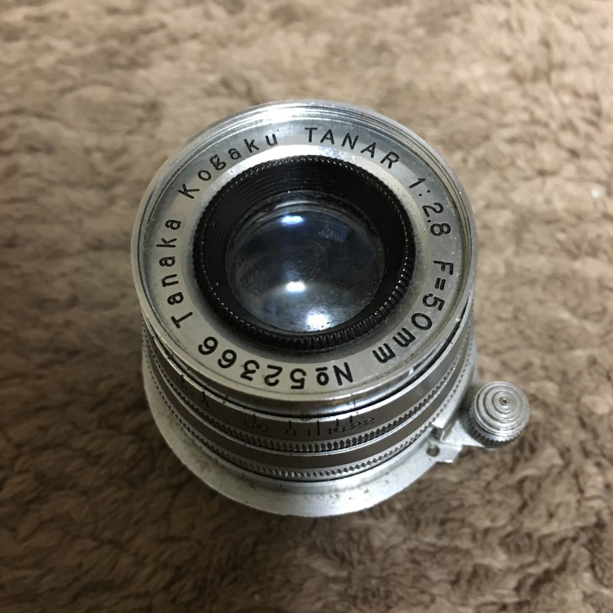 Tanaka Kogaku TANAR タナー 田中光学 5cm 50mm F2.8 H.C. F2 Tanar