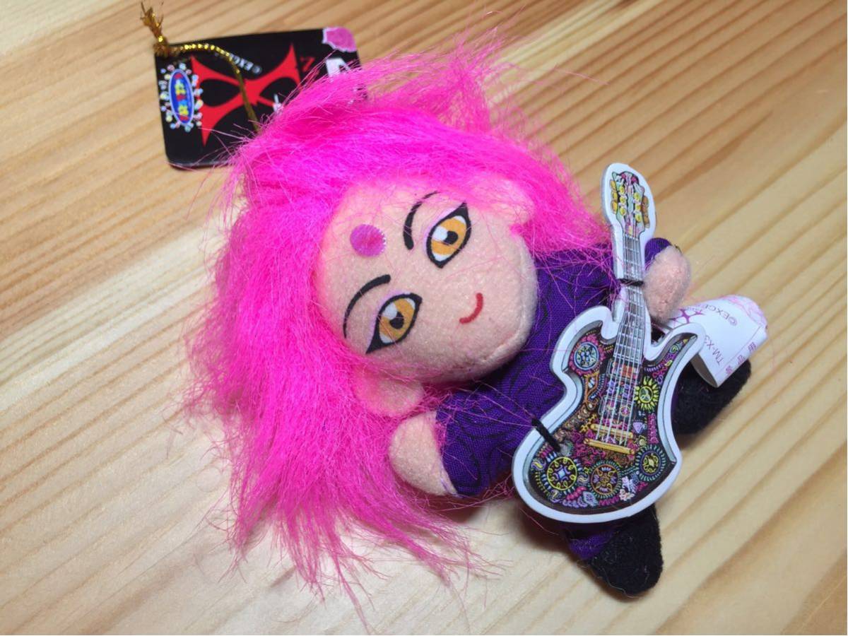 X JAPAN ぬいぐるみ キーホルダー 5体コンプリート HIDE PATA TOSHI