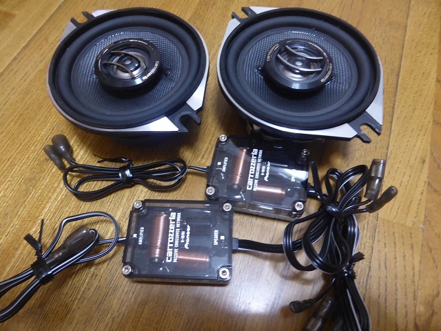 carrozzeria カロッツェリア 10センチ2wayスピーカーTS-J1010A クロス