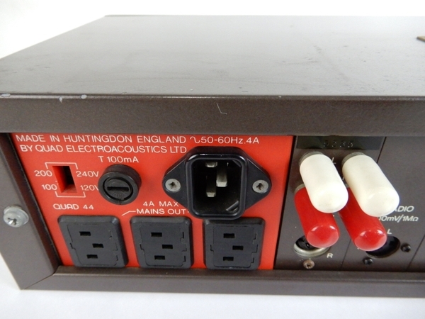 動作未確認QUAD 44 Control Unit クォード ジャンク扱い 動作未確認