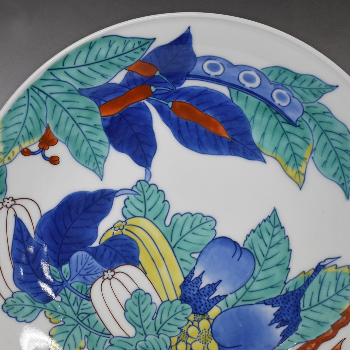 即決【おたからや美術画廊】人間国宝 十三代今泉今右衛門○