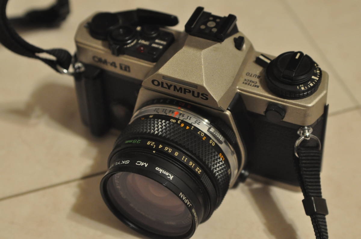 1円スタート Olympus OM-4 Ti オリンパス 28mm レンズセット 【公式通販】