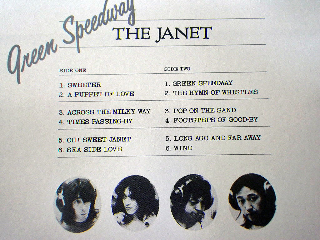 Green Speedway THE JANET / ザ・ジャネット 紙ジャケCD美品