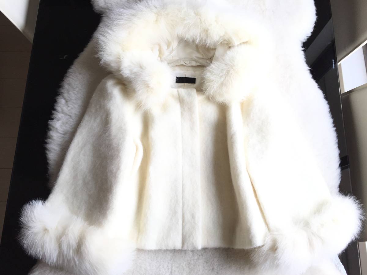 BE CHIC トゥービーシック TO 美品 完売フォックスファー付 to be chic