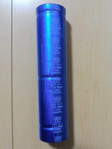 電気二重層キャパシタ☆コンデンサ ニチコン☆DLCAP DXE 2.5V 1600F