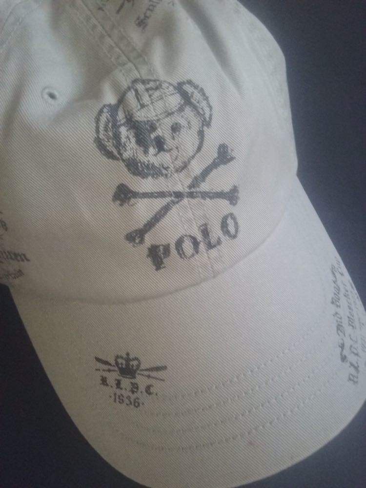 ラルフローレン ベア クロスボーン ベースボール キャップ ポロベアー Bear Crossbones Polo Ralph Lauren 男女兼用 帽子 帽子 売買されたオークション情報 Yahooの商品情報をアーカイブ公開 オークファン Aucfan Com