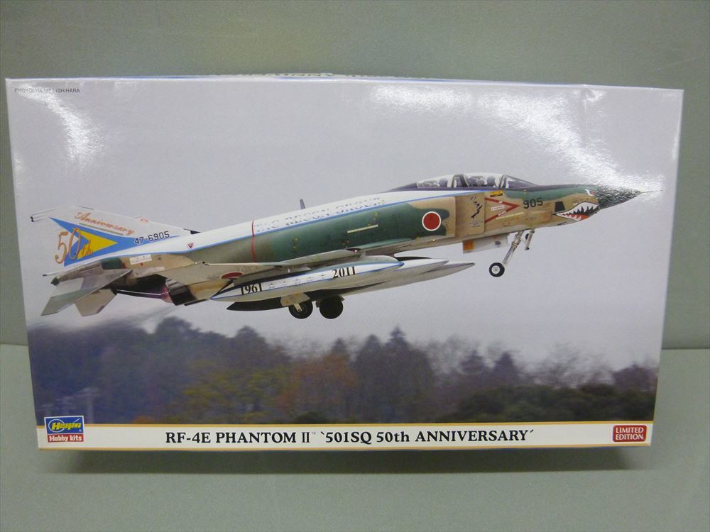 ハセガワ 1/72 RF-4E ファントムⅡ ’501SQ 50th アニバーサリー スペシャルペイント 委託品