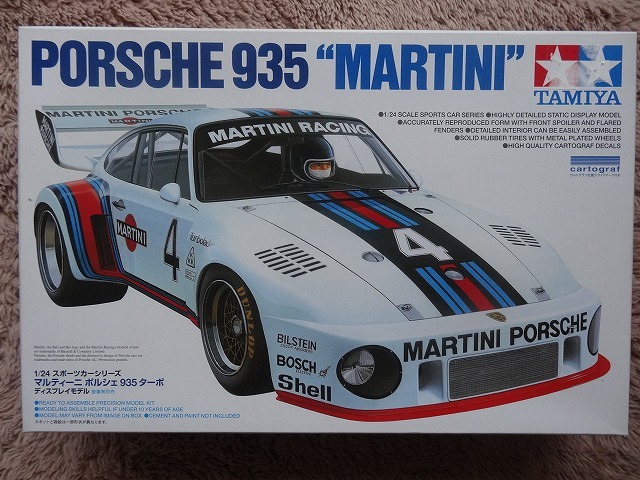 □タミヤ 1⁄24 マルティーニ ポルシェ935ターボ カルトグラフデカール