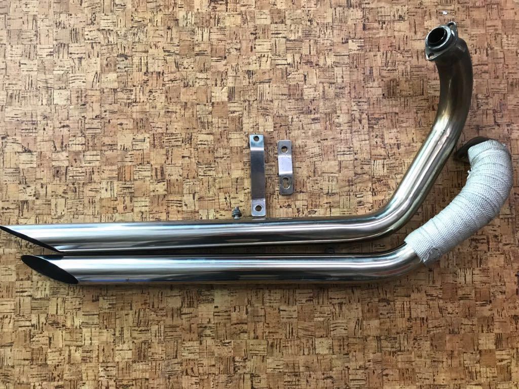 エリミネーター250V スラッシュカット マフラー 中古 スラッシュカット