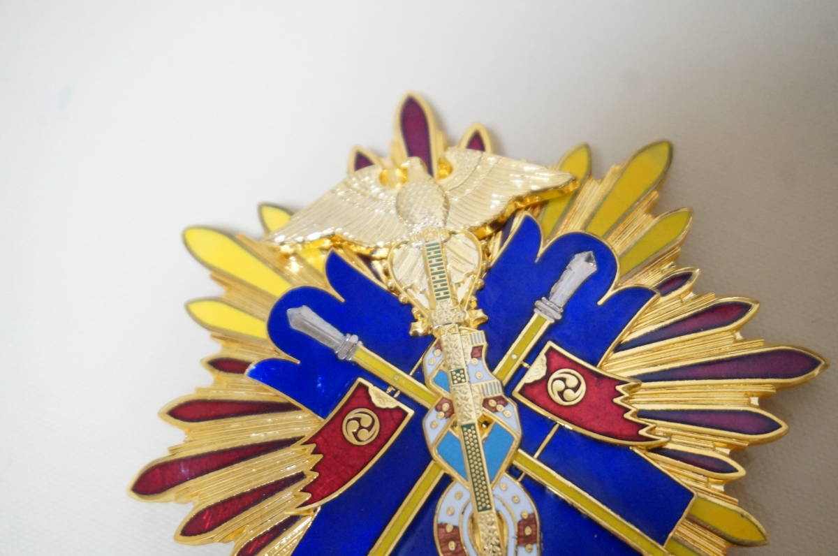 功二級 金鵄勲章 副章 レプリカ 日本軍帝国海軍帝国陸軍旭日章瑞宝章