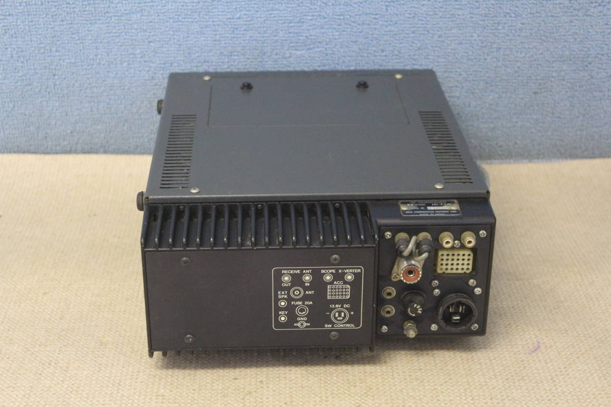 IC-710 ICOM HF - オールモード 無線機 Yahoo 100w 現完動 専用電源付 +
