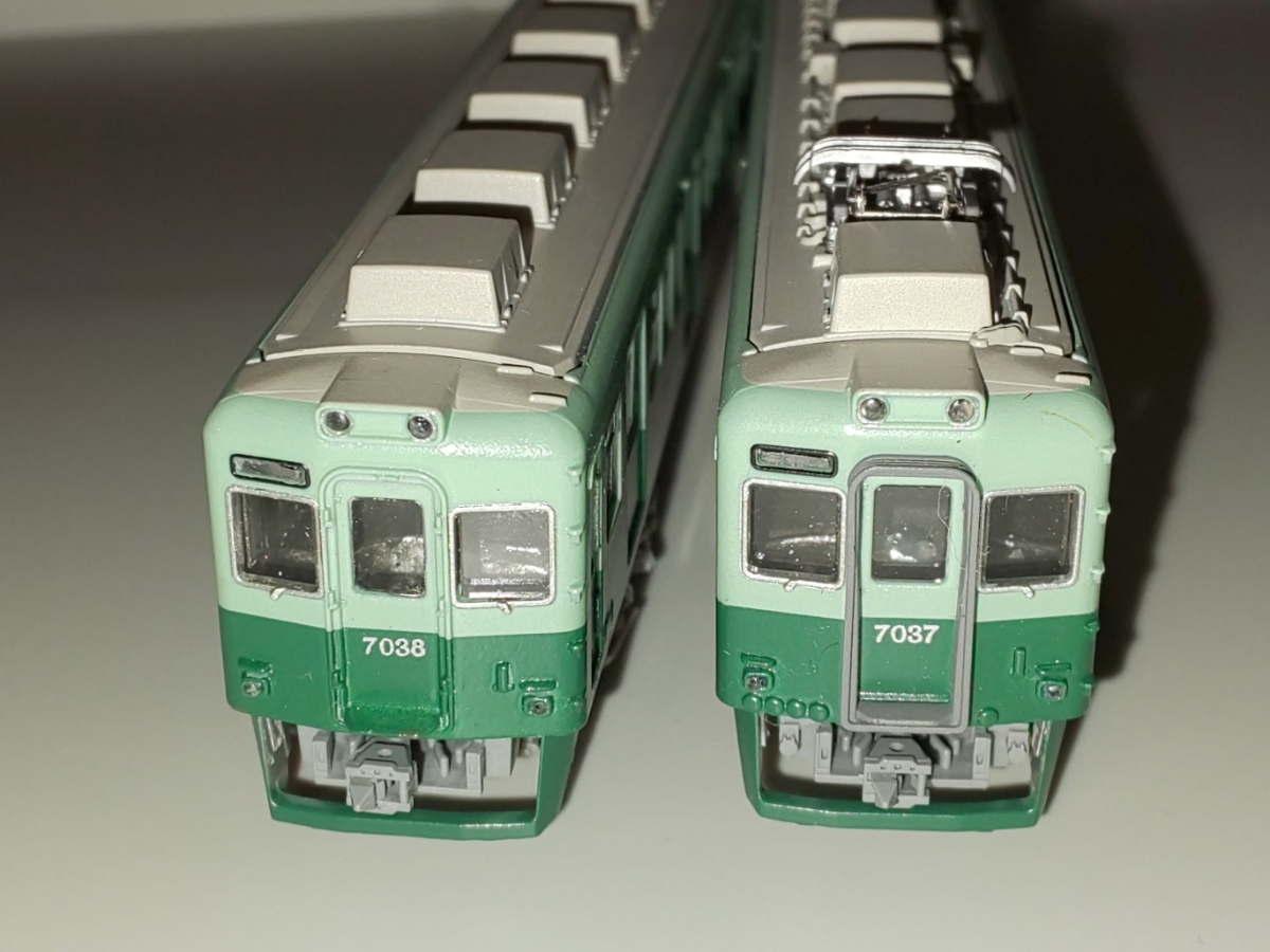 鉄コレ　南海7000系復活塗装 限定品 大得価，定番】 【N化・動力・ライト・TN付】鉄コレ 南海7000系 旧