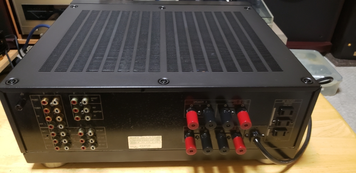 ソニー SONY プリメインアンプ TA-F333ESG 動作品 整備済 美品 