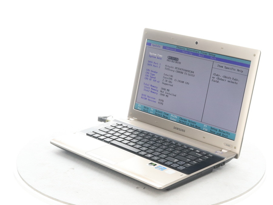SAMSUNG NP-RV420-S0ACN Core i5 2410M 2.30GHz 2GB 500GB■現状品