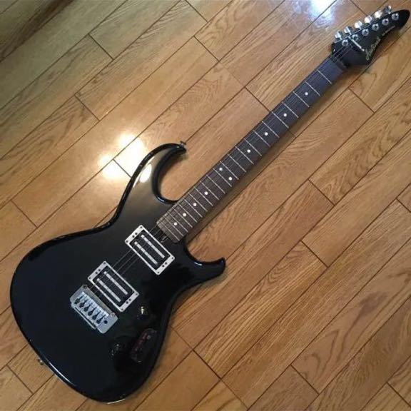 エレキギター Aria Pro II RS INAZUMA ブラック Aria RS Pro V