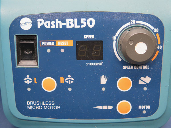 松風 マイクロモーター Pash-BL50 SHOFU 歯科 技工 エンジン パッシュ