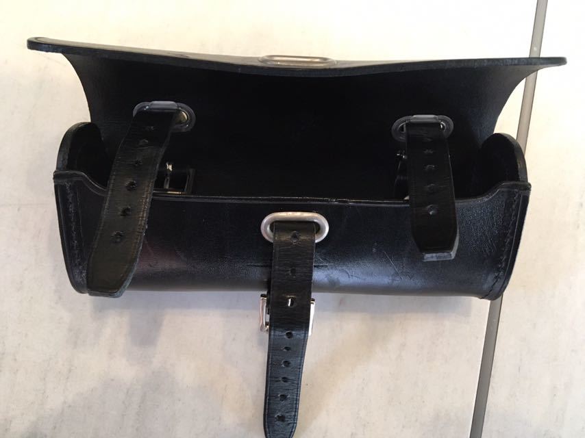 【中古品】BROOKS サドルバッグ ツールバッグ CHALLENGE チャレンジ 革 黒 ブラック 最大7000円クーポン(16日2時まで)CHALLENGE TOOL BAG