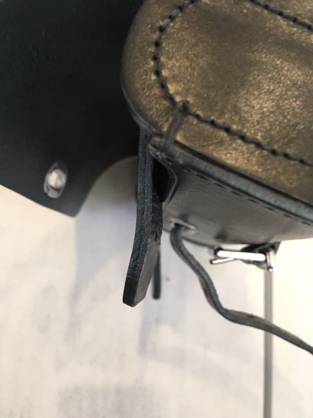 【中古品】BROOKS サドルバッグ ツールバッグ CHALLENGE チャレンジ 革 黒 ブラック 最大7000円クーポン(16日2時まで)CHALLENGE TOOL BAG