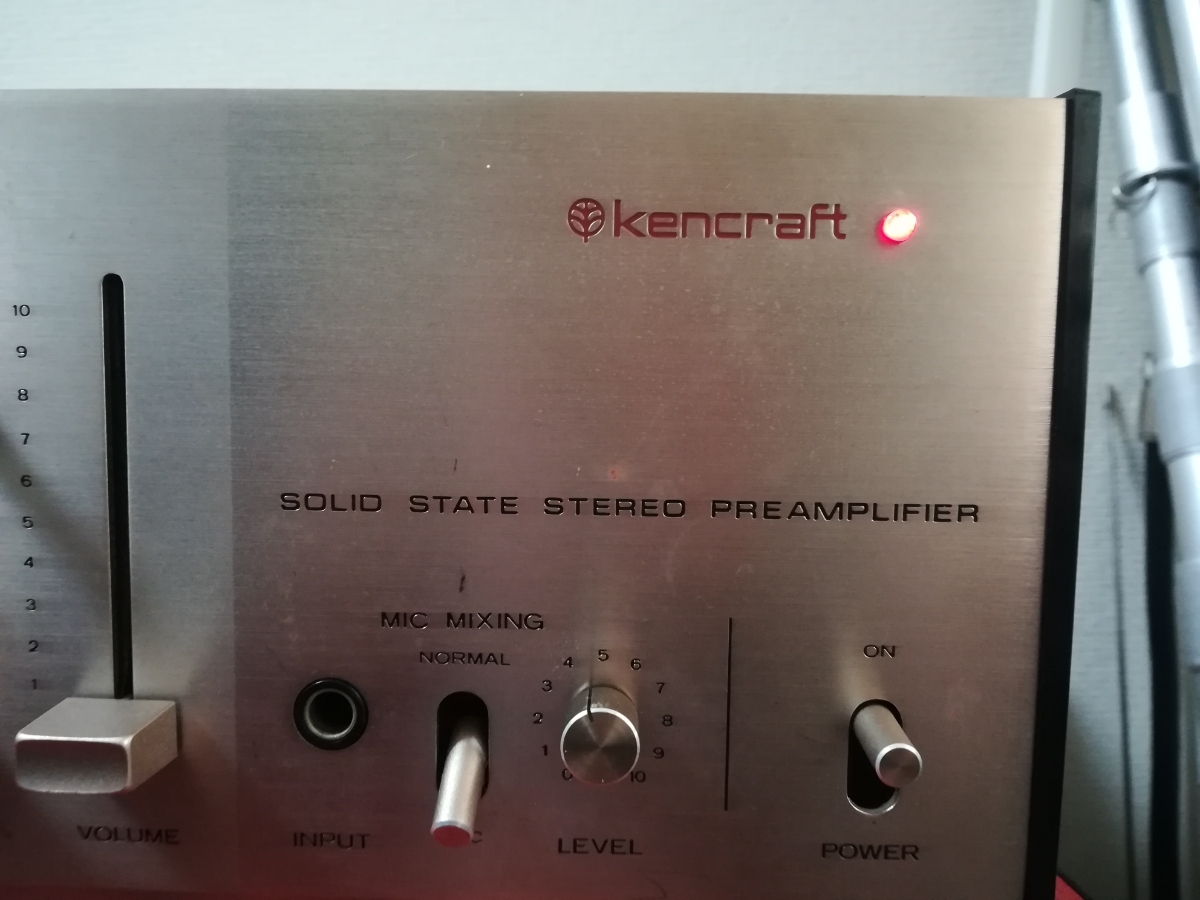 Kencraft GP-830 プリアンプ ケンクラフト GP-830X たもつ ちゃん
