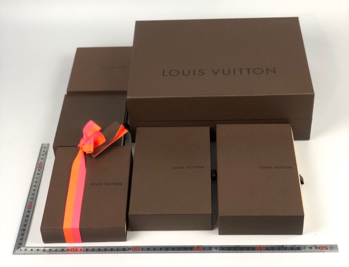 1円ルイヴィトン ショッパー 紙袋 空箱 まとめ LOUIS VUITTON ルイ