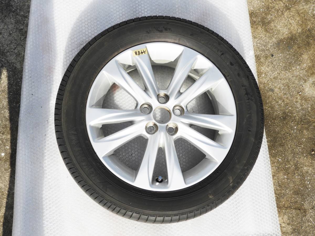 レクサス CT 純正タイヤホイール 16x6J +45 5穴 PCD100 205/55R16