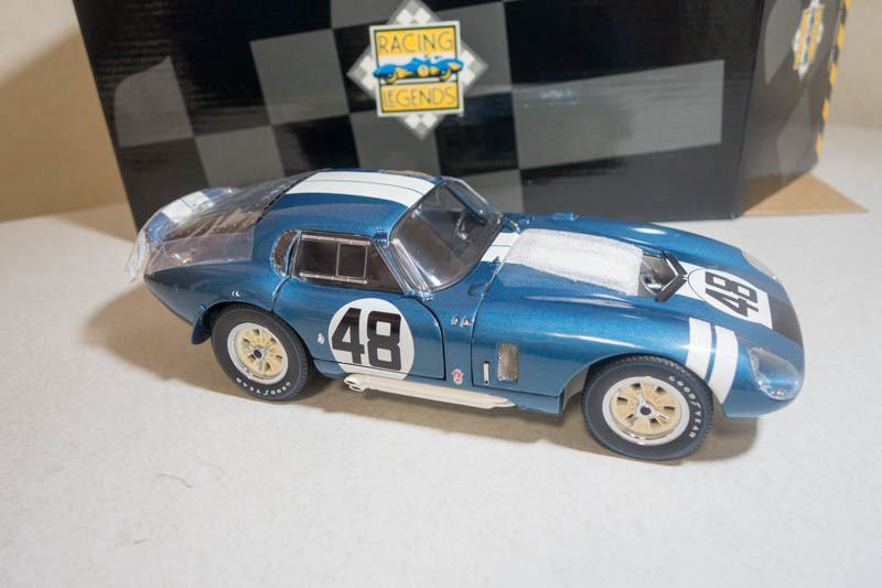 Exoto 1:18 18004 1965 Le Mans Cobra Daytona Version Filipinetti #59 Coupe