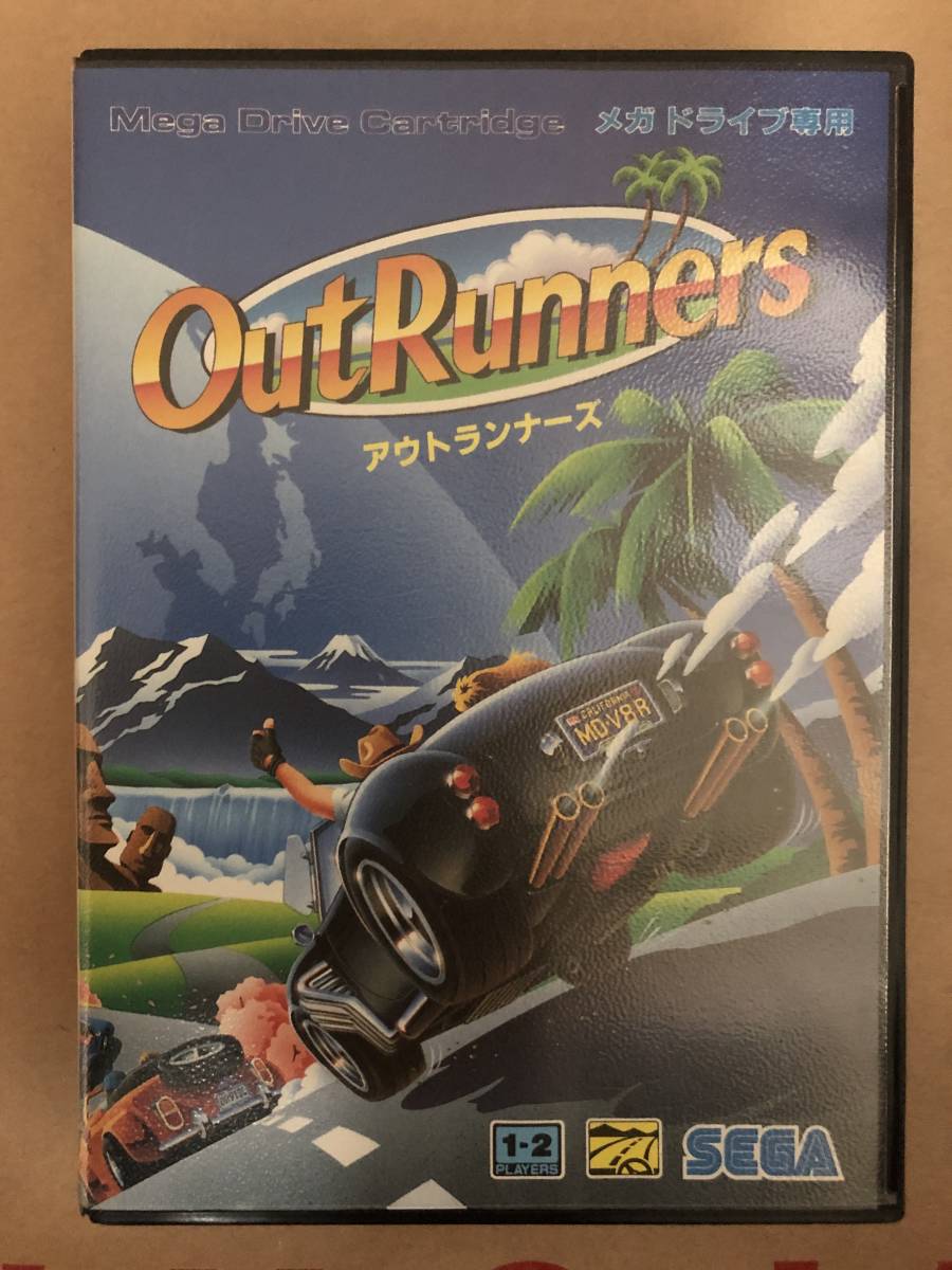 16ビットポケットMDプラス MD ＆ セガ アウトランナーズソフト中古品