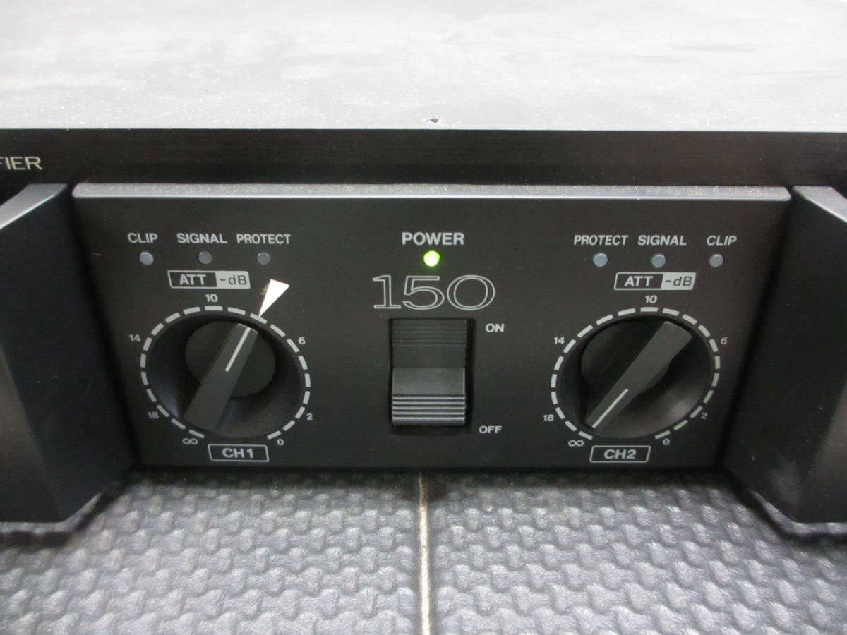 VICTOR PS-A152 パワーアンプ AMPLIFIER 通電確認済み ビクター VICTOR