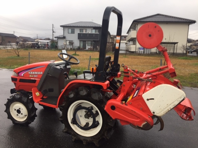 ◆島根発☆ヤンマー　トラクター　Ke-50　283HR　安全フレーム　尾輪付き　格安　売切◆_10