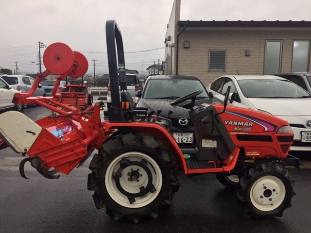 ◆島根発☆ヤンマー　トラクター　Ke-50　283HR　安全フレーム　尾輪付き　格安　売切◆_9
