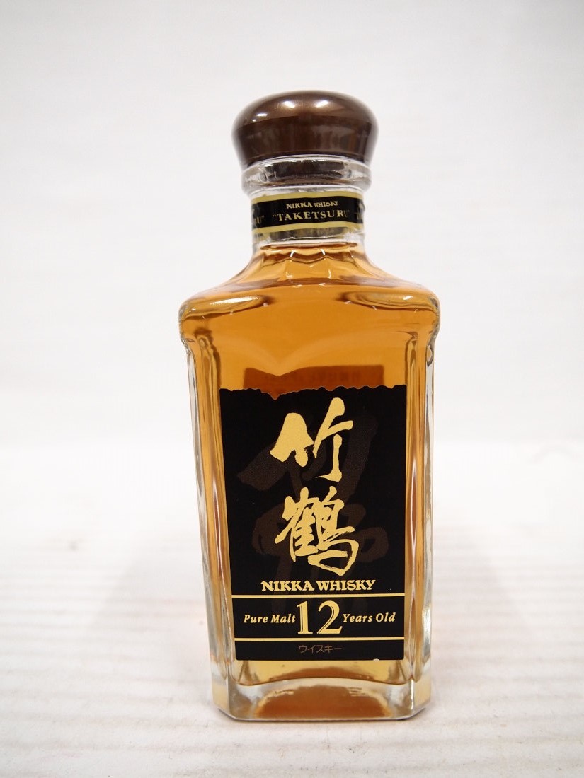 ニッカウイスキー 竹鶴12年 180ml 40% ベビーボトル 古酒 Nikka ニッカ
