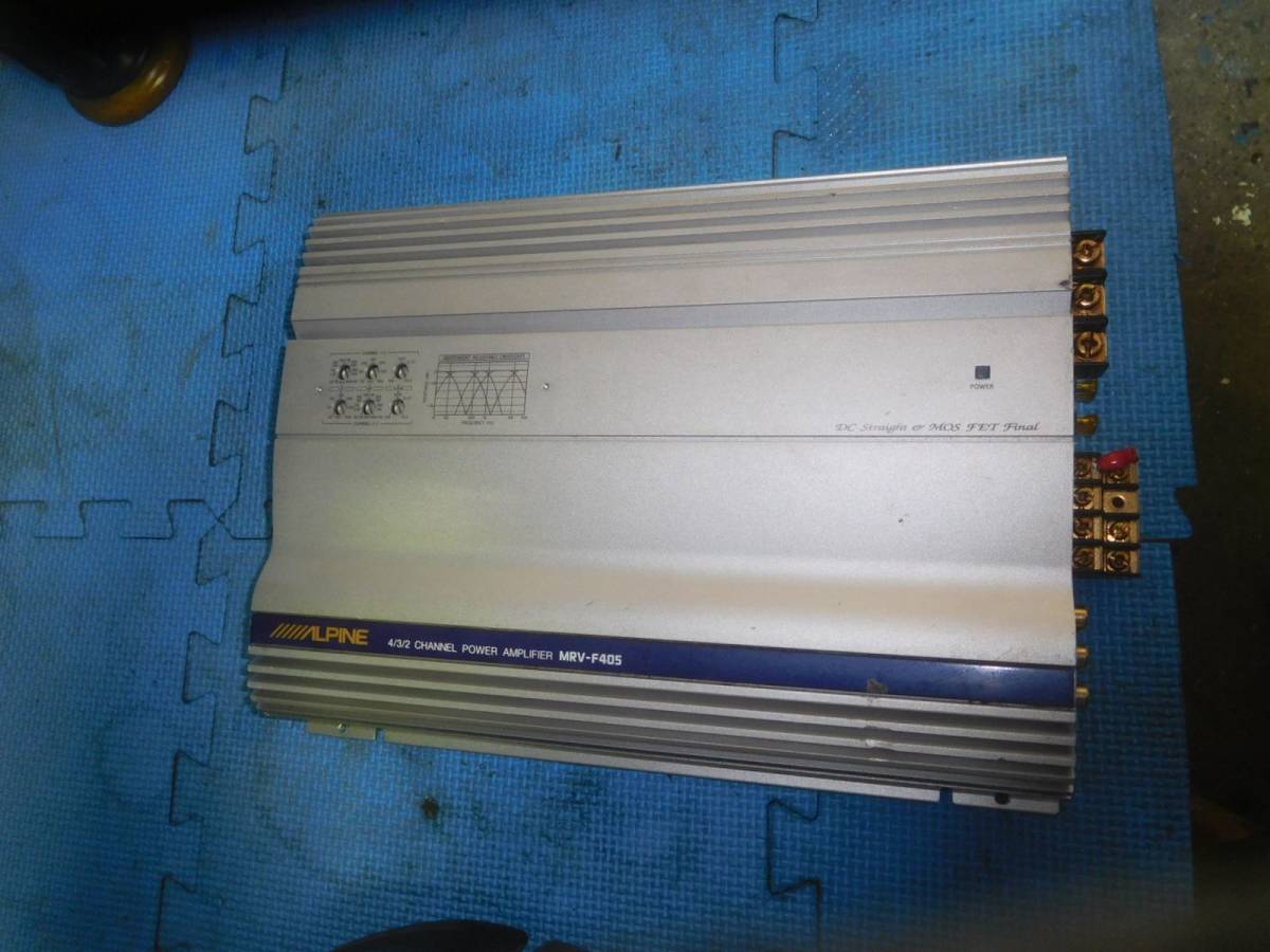MRV-F405 Alpine V12 Amplifier 4ch アルパイン - Car ALPINE Series 