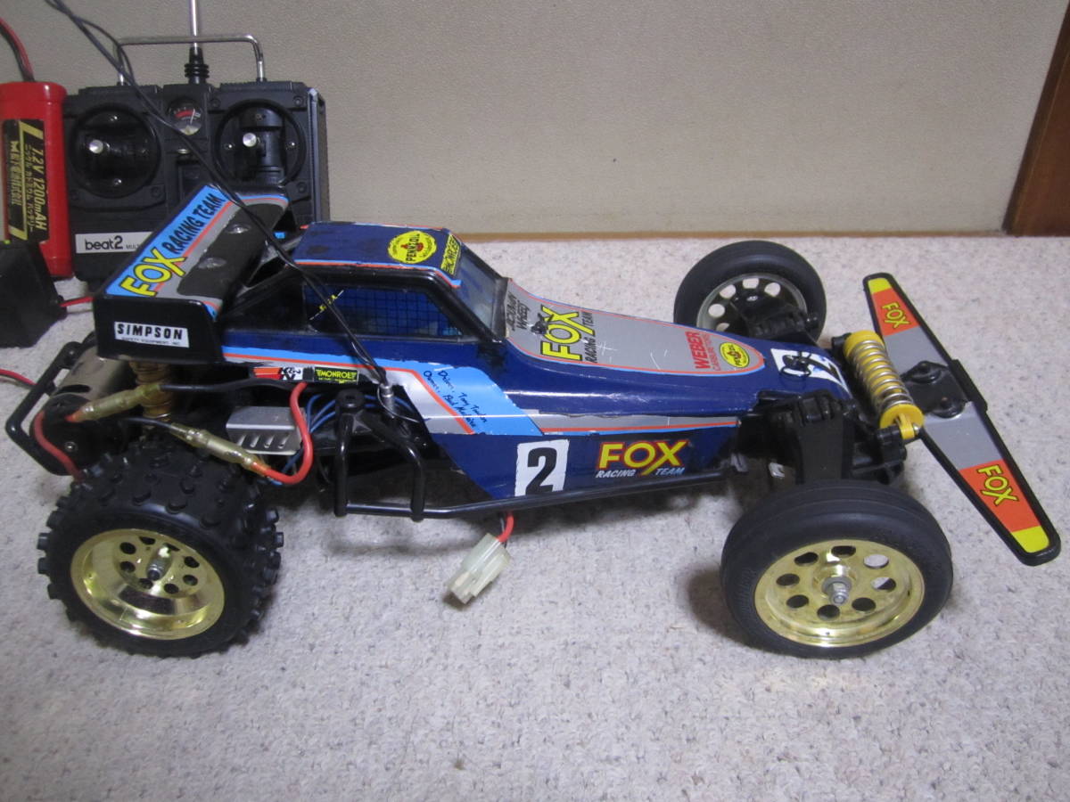 タミヤ フォックス 1⁄10 FOX 小鹿 2WD (当時物) racer 「フォックス