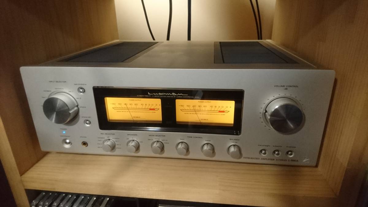 LUXMAN L-550 - A級プリメインアンプ 完動品 プリメイン プリメイン 