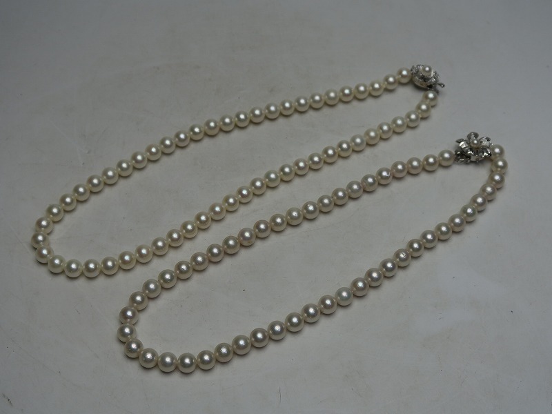 正規品，新作登場 集 031204本真珠ネックレス2点 シルバー金具 円玉 飾りアクセサリ(その他)｜売買されたオークション情報、yahooの商品情報をアーカイブ公開 - オークファン その他