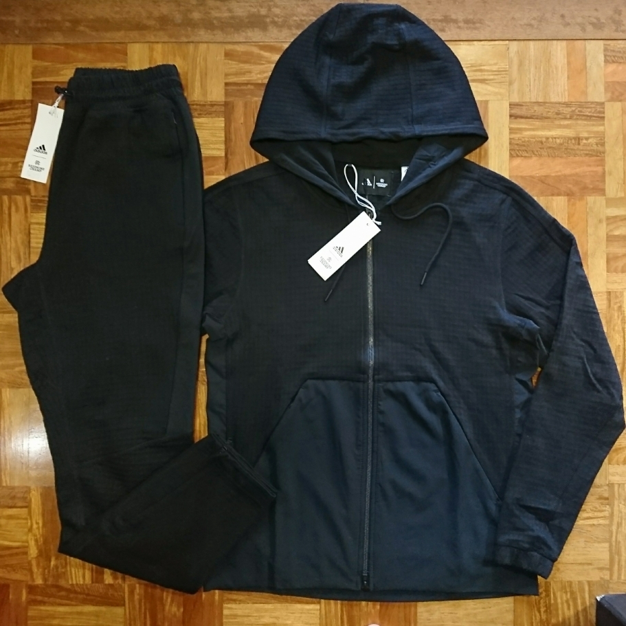 □新品 adidas×REIGNING CHAMP セットアップ 上下 黒L 定価29160